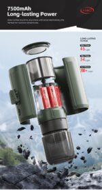H4C преносима безжична еспресо кафемашина за кола, камион, кемпер. 7500ah/20bar/Type-C port - Image 17
